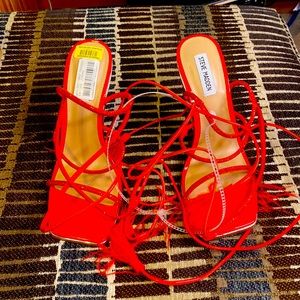 Red Steve Madden Heels